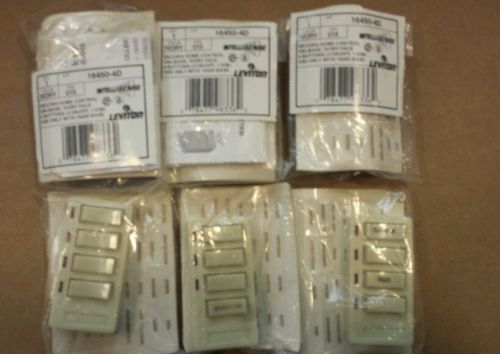 Leviton 16450-4D Wall Mounted Controller.  Ivory 6 total for price listed.