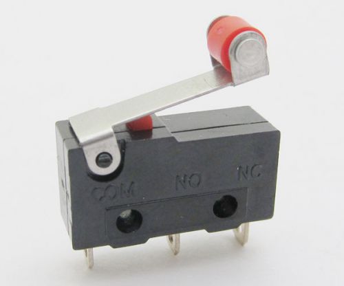5pcs MINI Micro Roller Lever Switch Normal Open/Close 5A