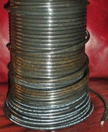 6 awg copper thhn/thwn-2/mtw wire 169 + feet cerro vinylon for sale