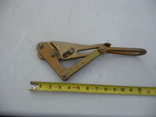 klein cable puller 1613-40 4500lbs 0.12 to 0.37 diameter cable. Lineman