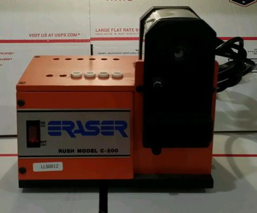 Like New ERASER RUSH MODEL C200 AR4901 Wire Stripper &amp; Wire Guides Ships FREE !!