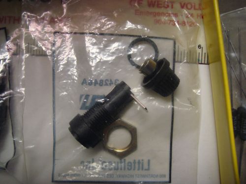 Littelfuse panal mount fuse holder 342858a nos original packaging unopened for sale