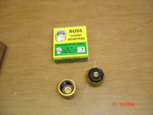 Lot of 6 - fustat adapters - bussman sa type for sale