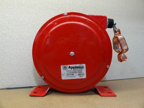 Appleton sd11n series static discharge grounding reel 50&#039; for sale