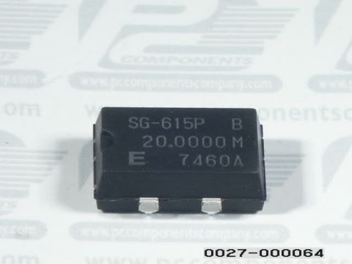 2-PCS OSCILLATOR/RESONATOR FREQUENCY EPSON SG615P-20MHZ 615P20 SG615P20MHZ