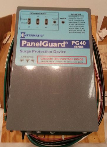 Intermatic panelgaurd  surge protector pg40 series int pg40-480-3d ~nib for sale