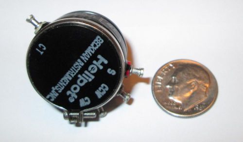 HELIPOT/BECKMAN PRECISION POTENTIOMETER CONTINUOUS ROTATION 7/8&#034; OD 5K OHM NOS