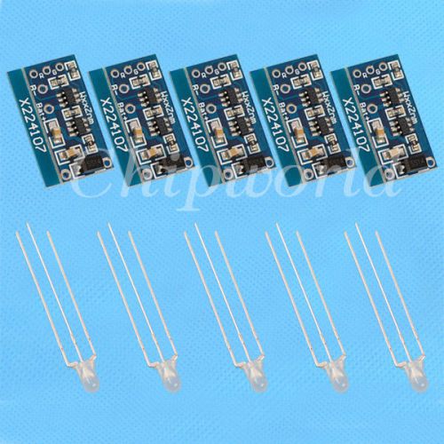 5pcs dual tp4057 li-ion lithium battery 1a led charging board led charger tp4057 for sale