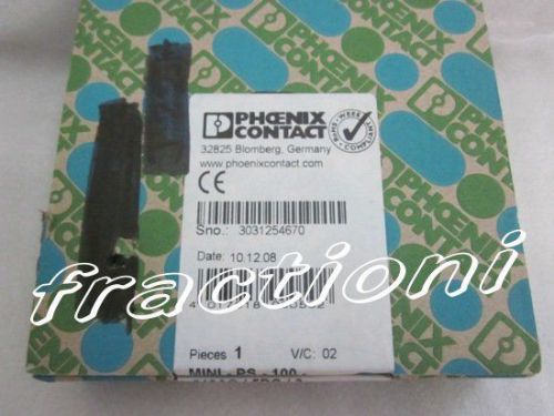 Phoenix contact primary-switched mini power supply mini-ps-100-240ac/5dc/3 nib ! for sale