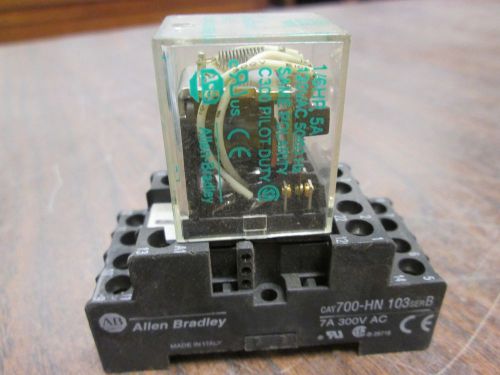 Allen-bradley  relay  700-hc24a1  lot of 24  120vac  used for sale