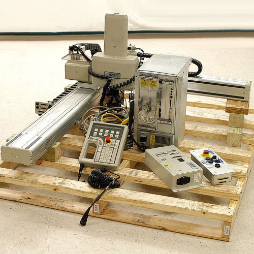 Adept 90401-10100 1 meter linear 4 axis xyz robot module w/ mv-4/pa-4 controller for sale