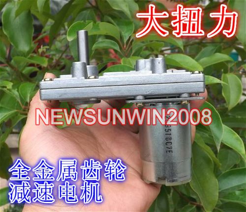 Takanawa 555 metal gear motors 3v 6v 12v 24v dc gear motor high torque low noise for sale
