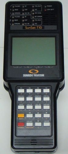 Sunrise Telecom Sunset T10 SS150 Communications Tester