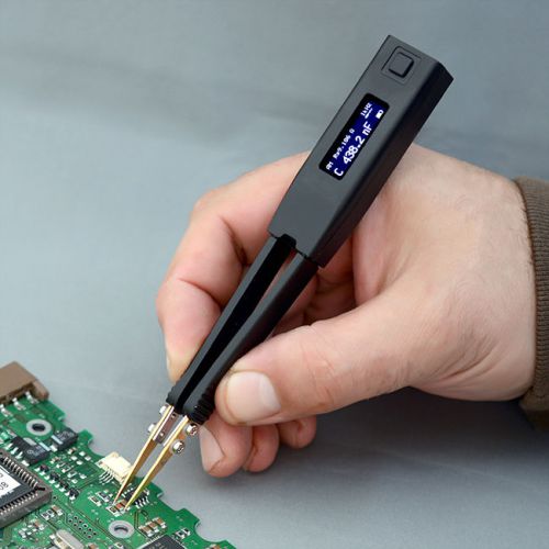 Smart tweezers st5s pro lcr esr meter multimeter capacitor tester probe st-5s for sale