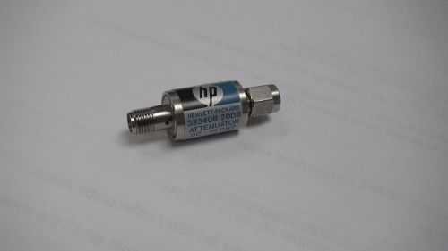 HP 33340B dc-18GHz, 20dB SMA Coaxial Fixed Attenuator