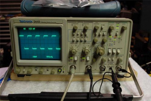 Tektronix 2445 150 mhz oscilloscope 4 channel&#039;s for sale