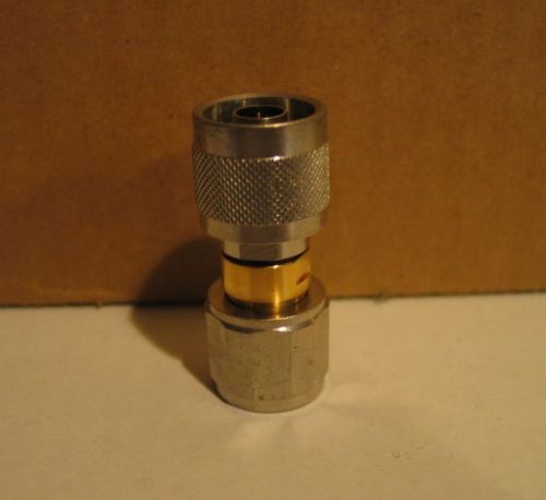 Suhner apc-7 7mm to n-type male adapters connector single for sale