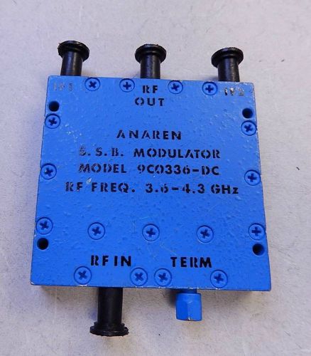 Anaren SSB Modulator 9C0336-DC 3.6 - 4.3 GHz 109