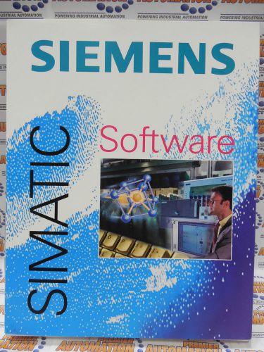 SIEMENS, 6ES7806-0CC00-0YE0, SOFTWARE SIMATIC COMPUTING V3.0 SP1 W/DISK/CD