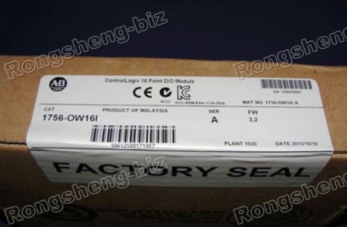 New in Factory Seal AB Allen-Bradley 1756-OW16I ControlLogix 16 Point D/O Module