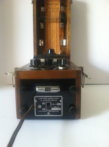 Vintage Hemoglobin meter, Lumetron Photoelectric Model: 15 Photovolt SteamPunk