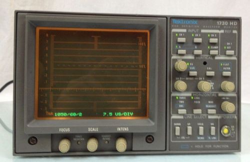 Tektronix 1730 hd waveform monitor 1730hd for sale
