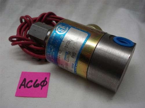 Honeywell skinner solenoid valve,  orifice: 3/32&#034;,  120 volt,  v51db2125,  new for sale