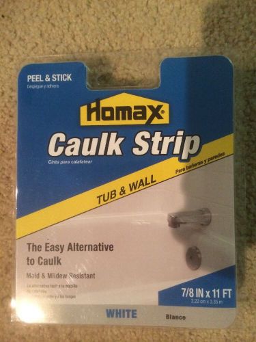 Homax Tub And Wall Caulk Strip - Brand New, Sealed MSRP $25