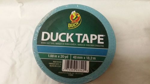 Sur Teck Brands Duck Brand  Duck Tape, 1.88&#034; x 20 Yard, Aqua- Sealed