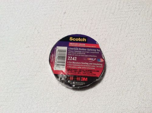 3M Scotch 2242 Linerless Electrical Rubber Tape 3/4&#034; x 15 ft - 1 Roll 6165