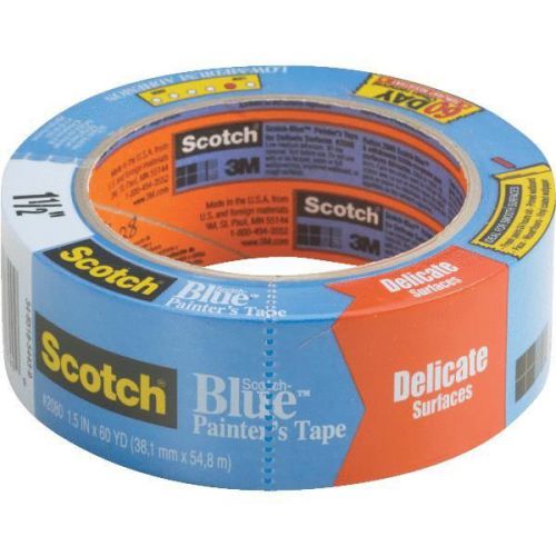 Scotch Safe-Release With Edge-Lock Painter&#039;s Masking Tape-1.5&#034; BLUE PAINTERS TAP