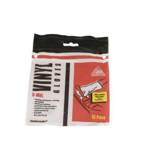 Vinyl Gloves - Disposable 10Pk VG-10 Tufco Technologies Painting Coveralls VG-10