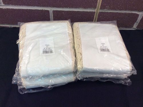 Unisan industrial dust mop 5&#034;x24&#034; hygrade cotton 4 qty * new * make offer for sale