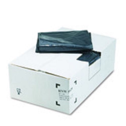 Recycled 2mil Can Liners, 55-60 Gallon Capacity, 100 per Carton - Black