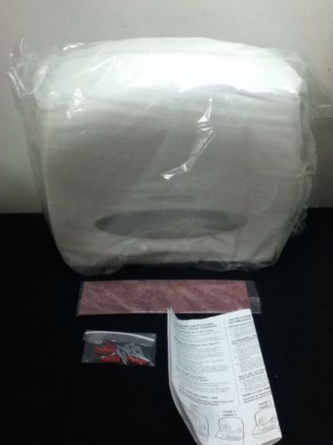 Kimberly Clark Jumbo Roll Tissue Dispenser With Stub Roll White New In Box