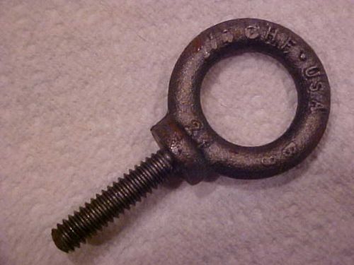 1/4&#034; chicago  eye bolt 1 inch of theards for sale
