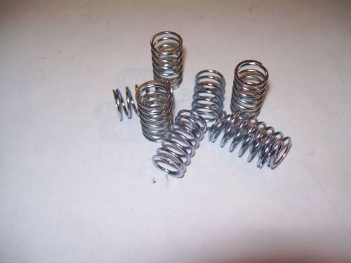 Compression spring lot 50 pcs 14.5 #/in .047 x .500 x .875 plated music wire for sale