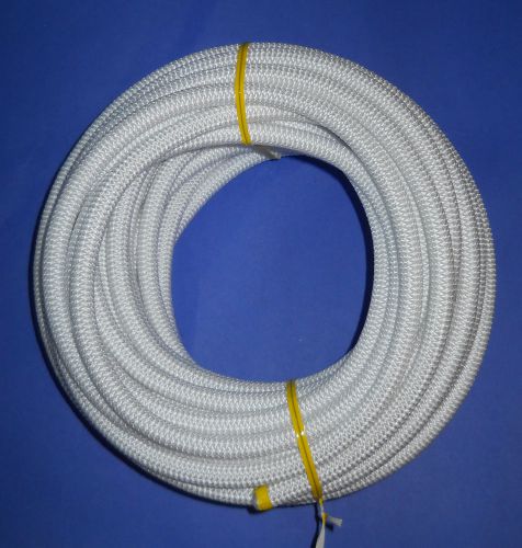 3/8&#034; x 50&#039; white mfp cover bungee / shock cord / made usa / free shipping usa! for sale