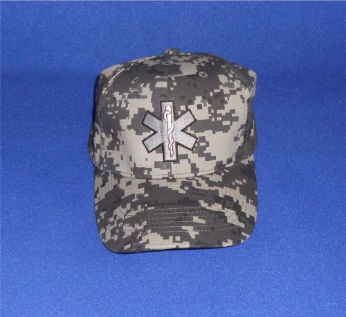 Urban Digital EMT / EMS  Cap Hat Low profile Subdued Star of Life