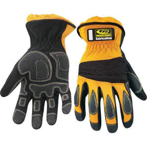 Ringers short cuff extrication gloves, yellow, size 2x-large for sale