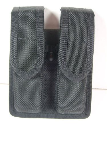 Safariland Double Duty Magazine Case - Black Nylon -Velcro Close 4110-76-4V NEW
