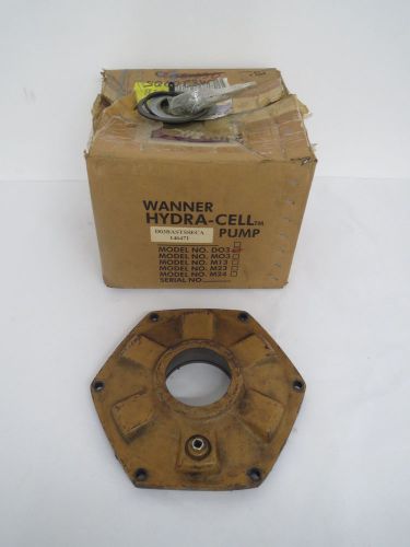 NEW WANNER 20 M 15 STEEL PUMP BACKING PLATE REPLACEMENT PART B436027
