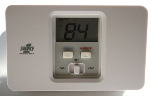 Source 1 S1-THEC11P5S Digital Thermostat 5+2 Day Programmable w/ Backlit Display