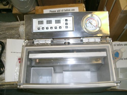 Airmail included dz300 vacuum sealer machine for vertical products , liquids etc for sale