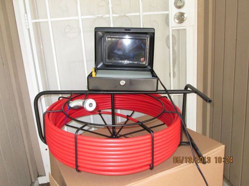 Sewer camera drain cleaner inspection camera 100ft for sale