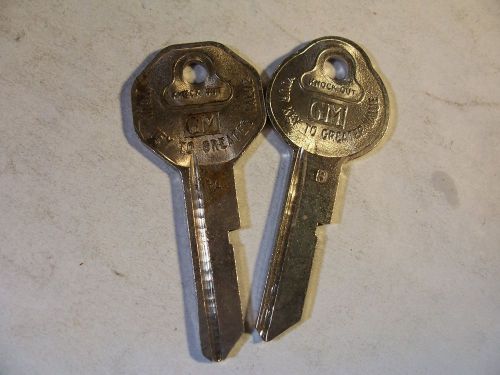 Two  oem  briggs &amp; stratton   gm  a &amp; b   key blank uncut  original for sale