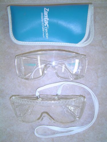 New 2-pairs of protective safety glasses,clear,impact resistant,quality! bargain for sale
