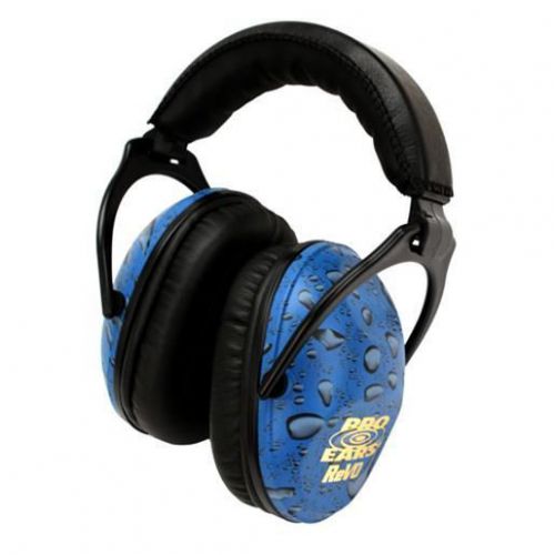 Pro ears revo 26 passive ear muffs blue rain pe-26-u-y-012 for sale