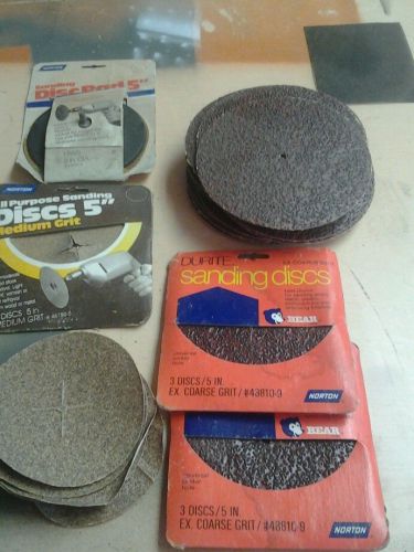 Norton wood floor sanding discs and more for sale