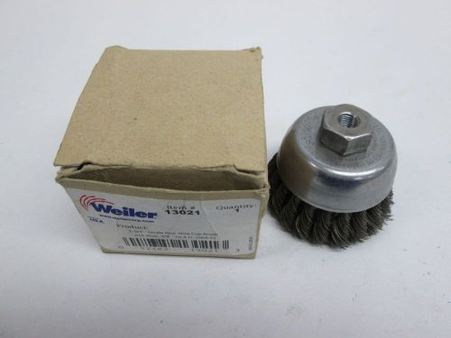 NEW WEILER 13021 2-3/4IN SINGLE ROW WIRE CUP BRUSH D302201